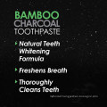 Private Label Teeth Whitening Bamboo Activated Charcoal Toothpaste